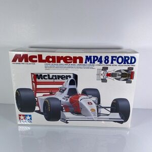 TAMIYA MCLAREN MP4/8 FORD 1/20 Scale Model Car Kit Sealed Grand Prix Hobby Gift
